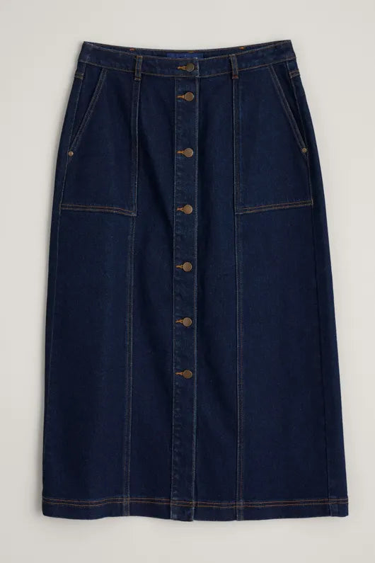 Denim Skirt from Seasalt in Cornwall.