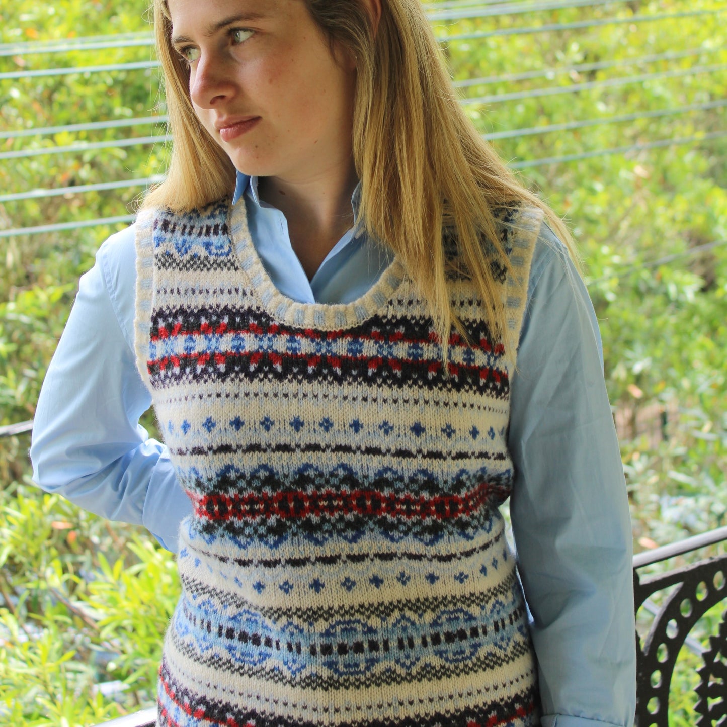 Eribe Westray Vest Scottish Knitwear