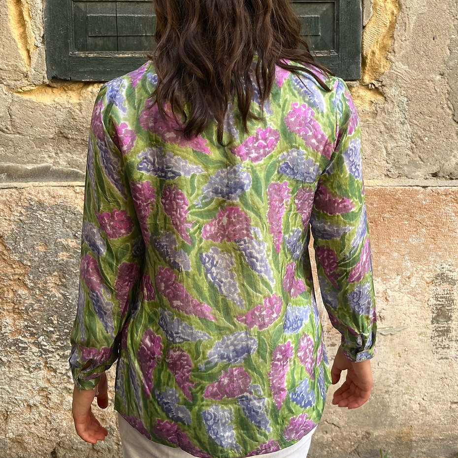 Xiwikj Silk Shirt