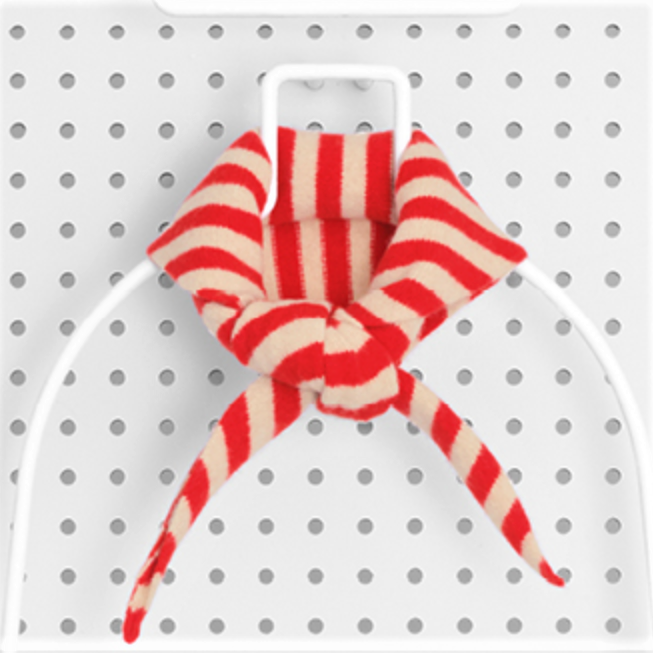 Jo Gordon triangular neckerchief poppy & oatmeal