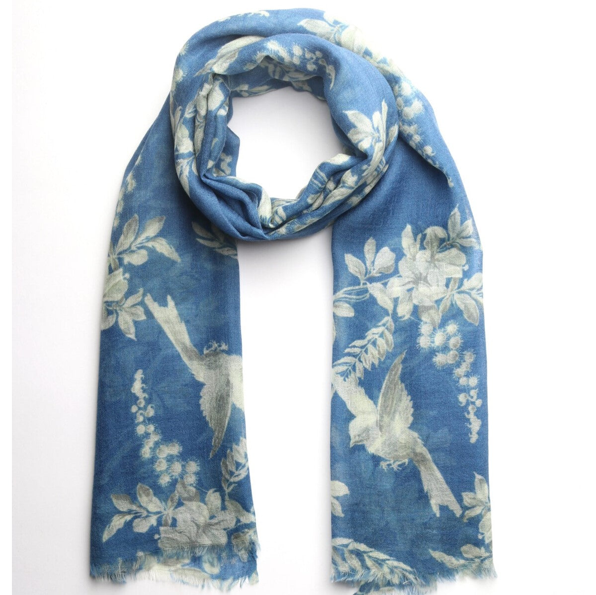 Namaskar Merino wool and silk scarf