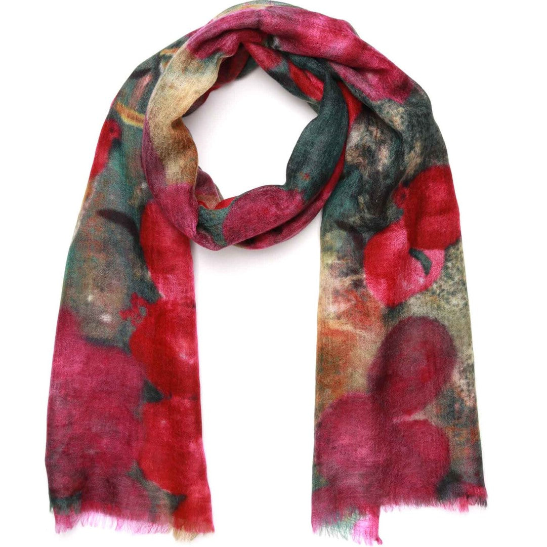 Namaskar Merino wool and silk scarf