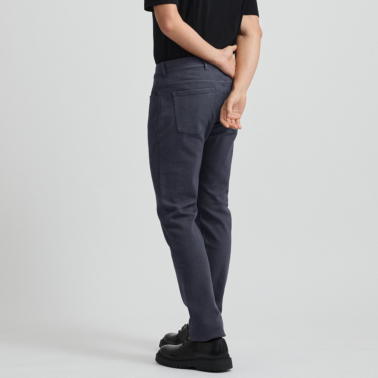 Toorallie mens regular straight leg jeans in blue stone