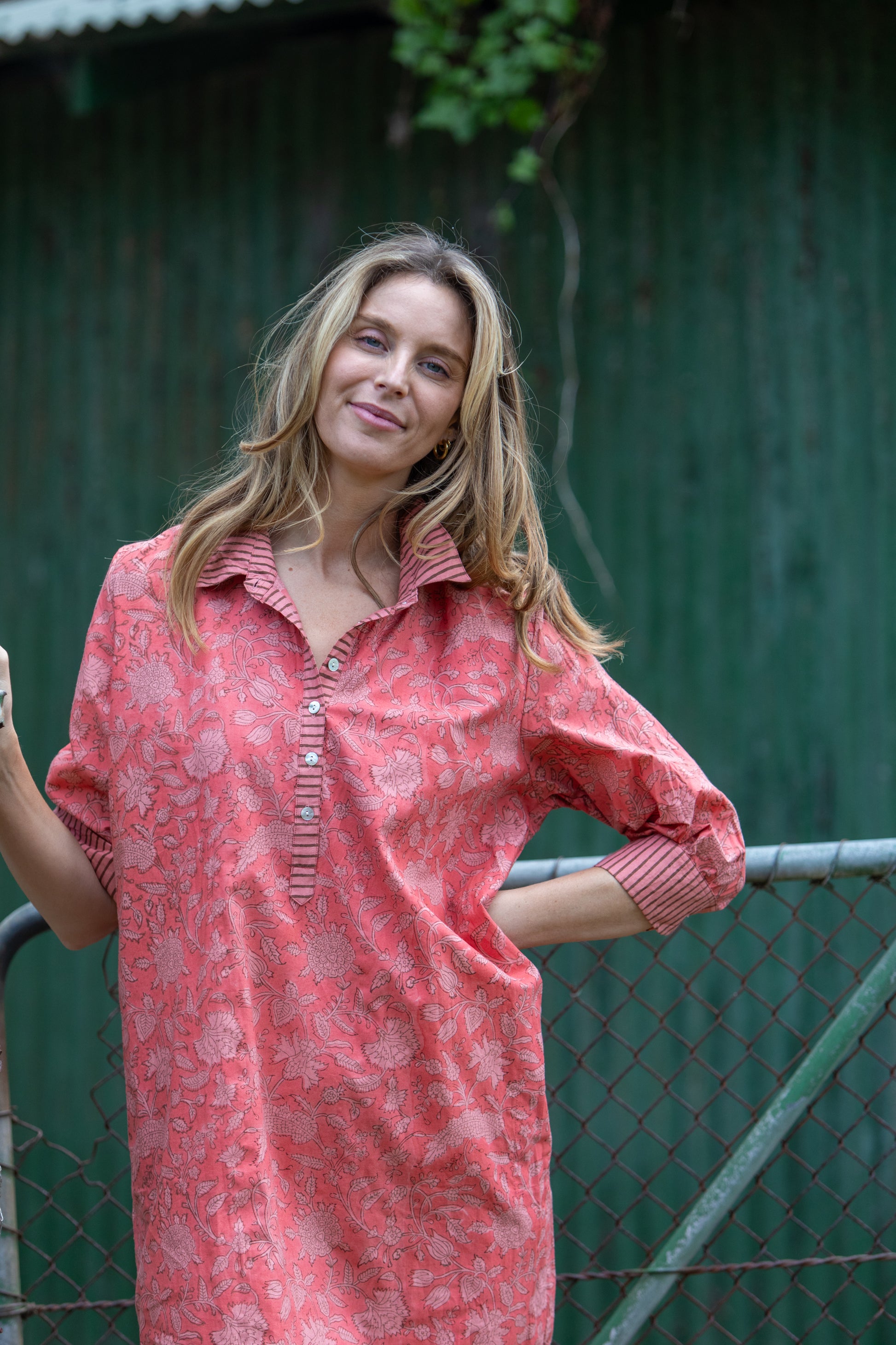Mandalay designs block print summer dress