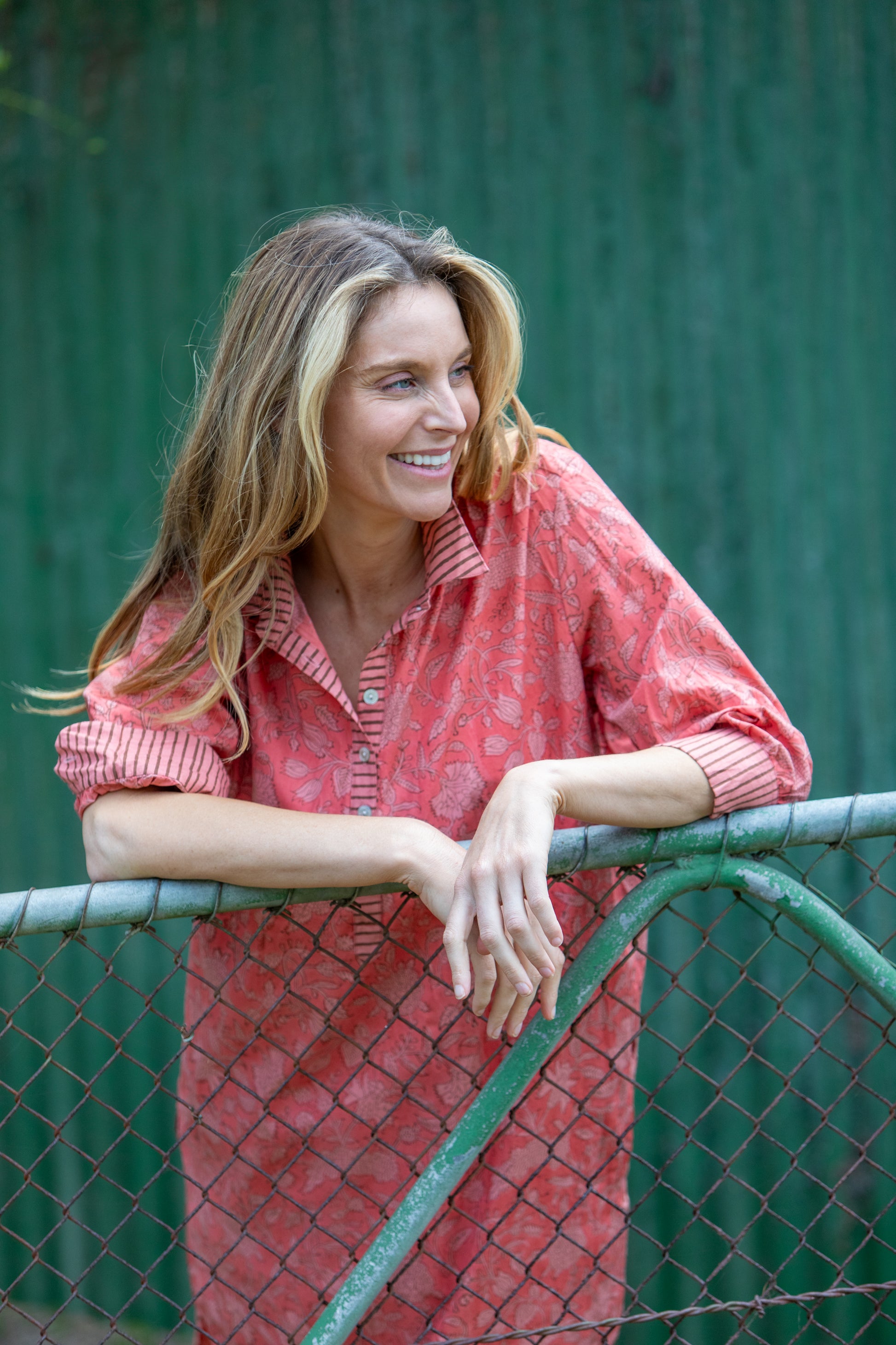 Mandalay designs by Emma Strauss - organic cotton block print dress