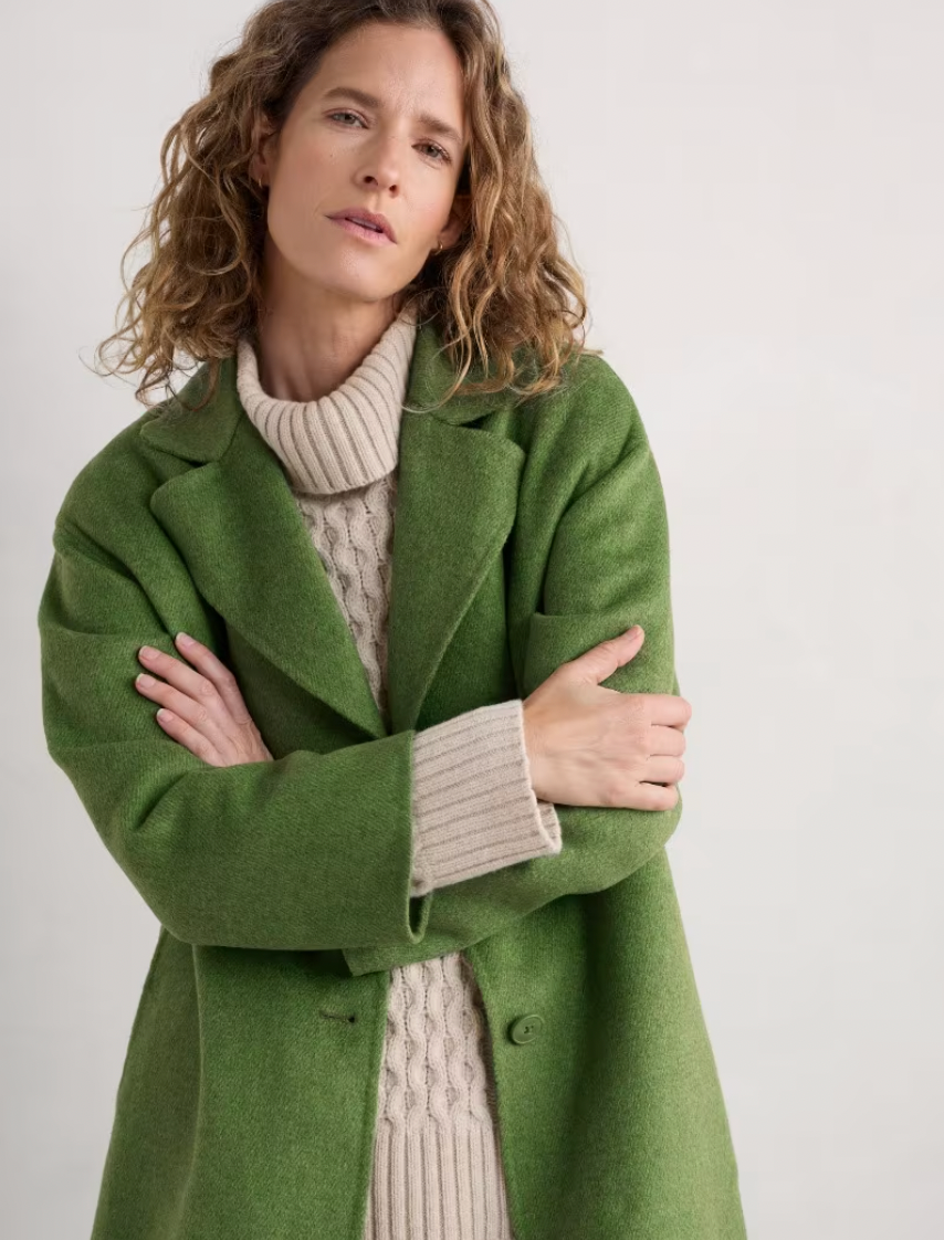 SEASALT's Pensilva Coat in Cut Grass for women