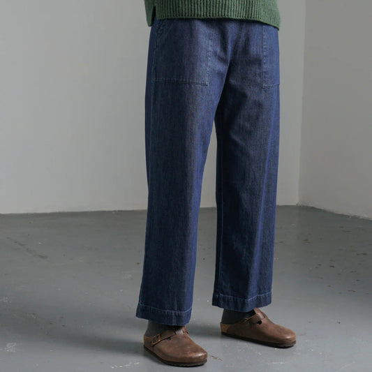 Denim pants - quality natural fibres at errima's Overflow.