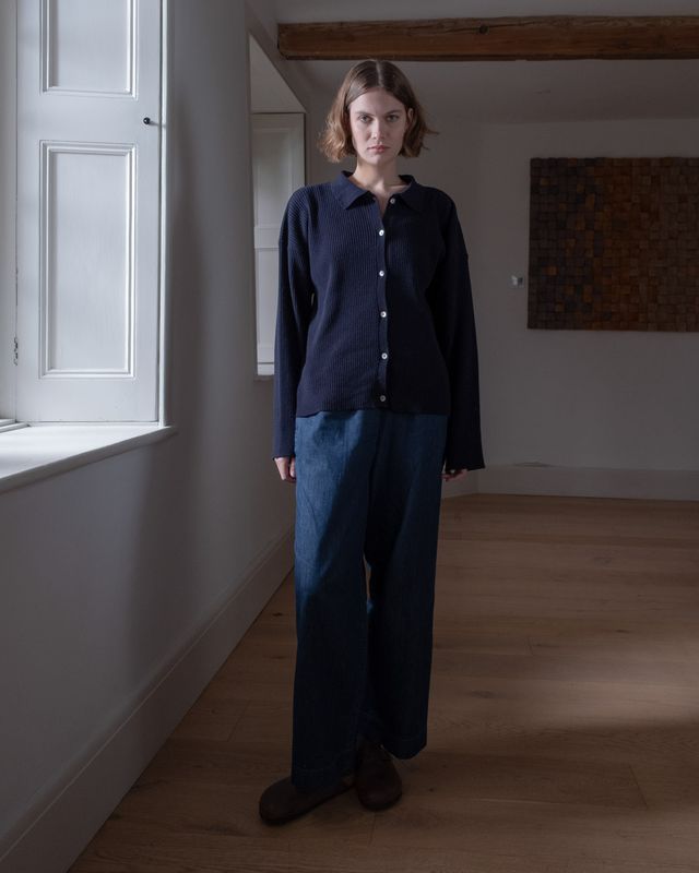 Bibico Ashley Cardigan in Navy
