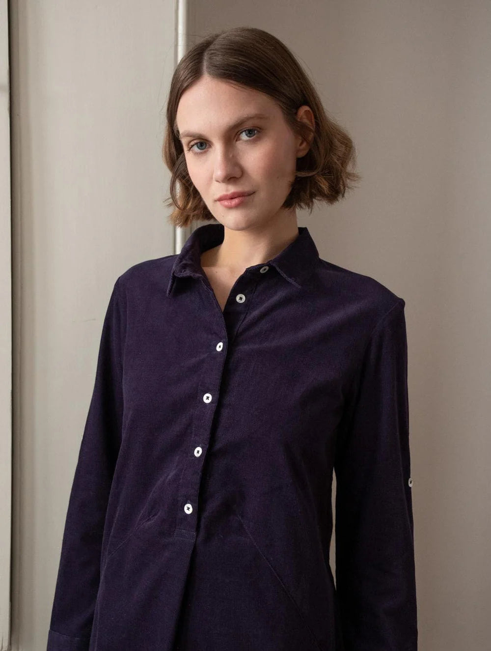 Bibico dress in pin wale cord