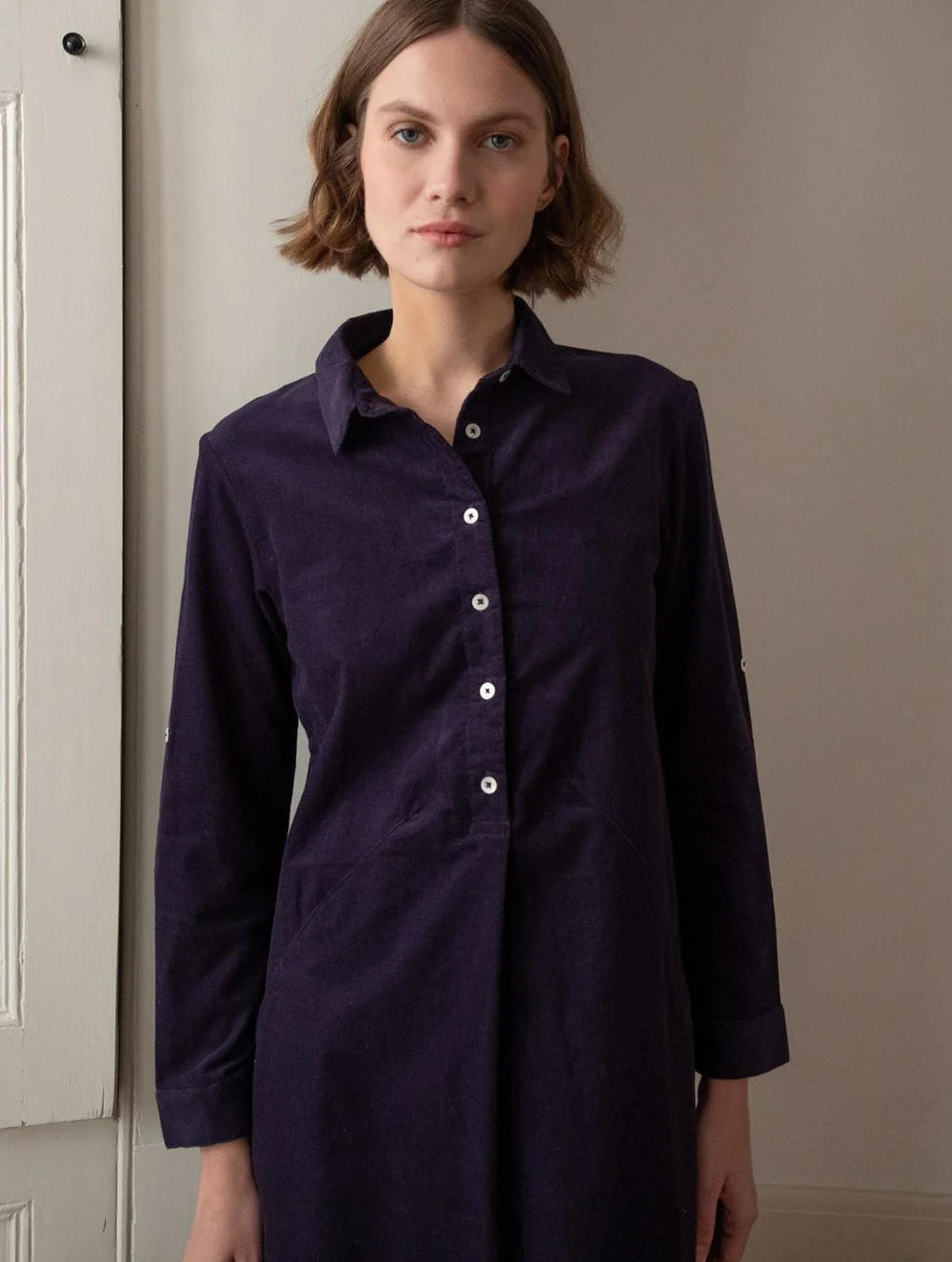 Bibico alexa shirtdress in navy