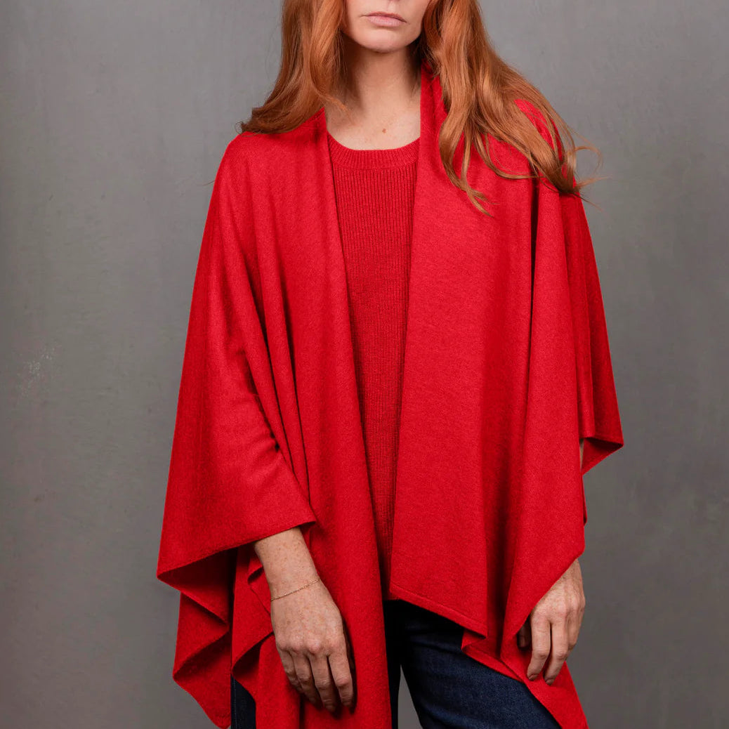 Bridge and Lord Wrap Topper Cayenne