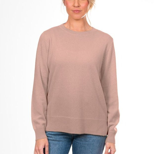 100% cashmere women's jumper in camel or beige,.