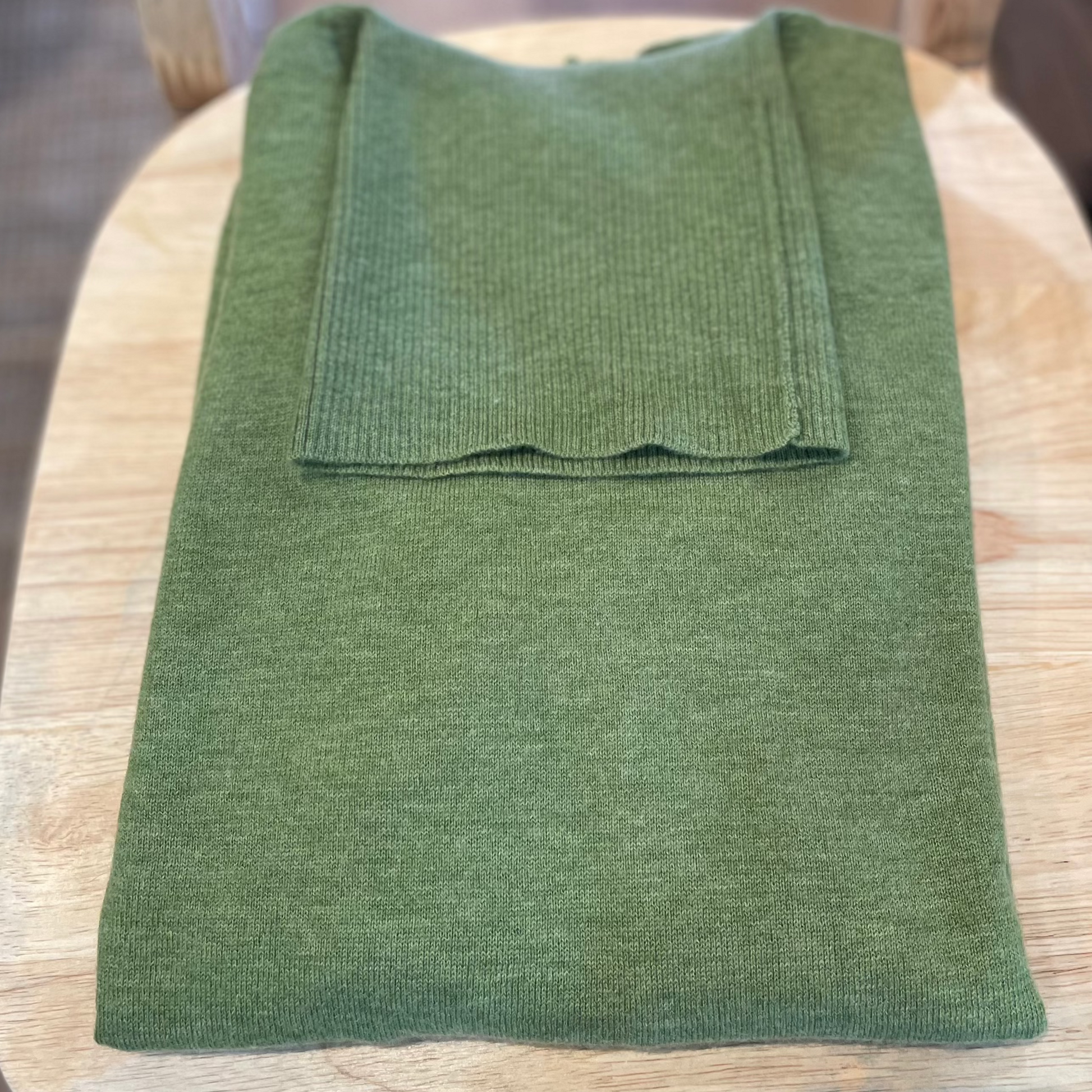 Bridge and Lord Womens roll neck in Wasabi