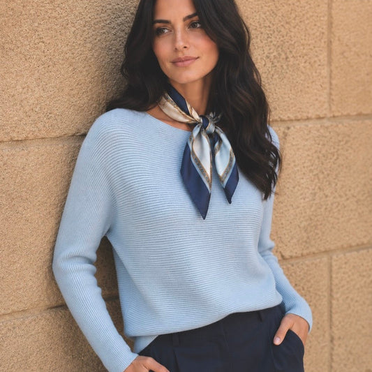 Bridge and lord Dolman rib Aqua marine 