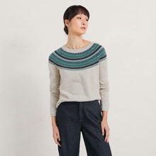 Quality Knitwear, Merino Wool Blend, Fairisle design from SEASALT clothing.