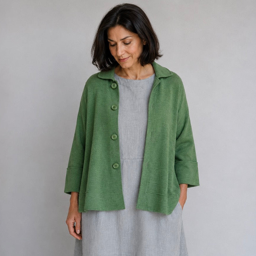 Merino wool women’s jacket. By Basics from Denmark. 