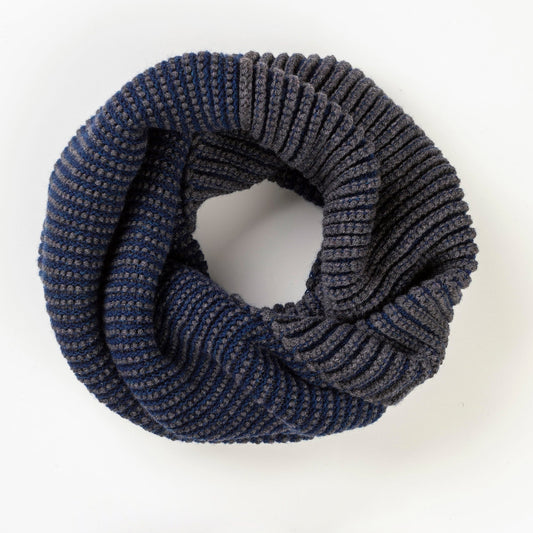 Eribe's Corry Tonal Cowl Scarf in Regatta