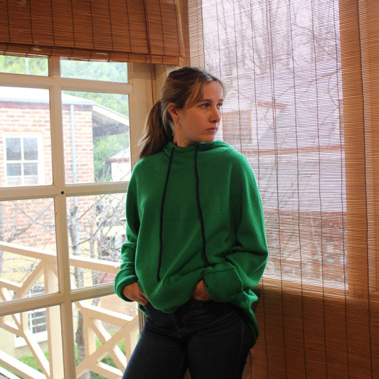 Eribe corry hoody sweater in billiard