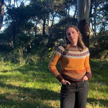 ERIBE Alpine Sweater in Goldfinch.