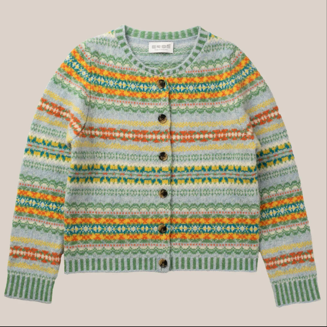 Women's woollen fairisle carigan 