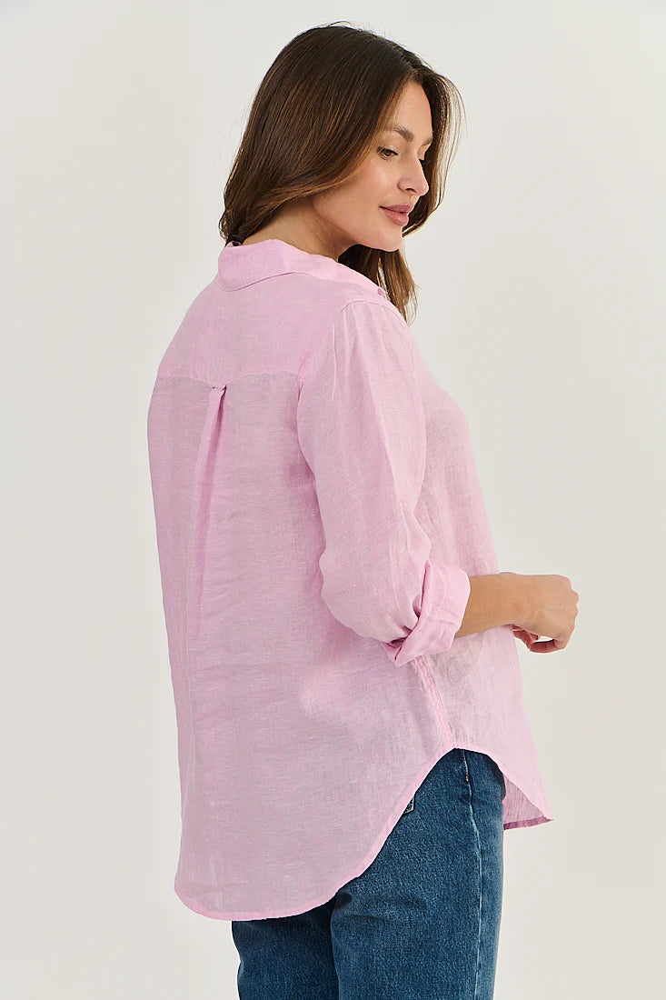 Enveloppe Linen Shirt for women.