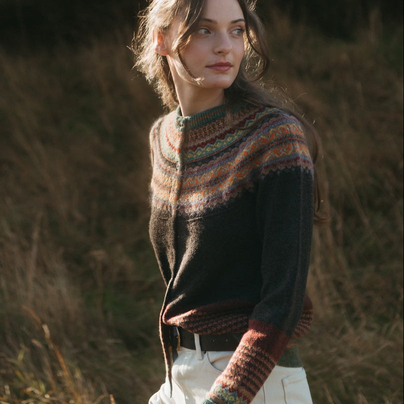 ERibe Alpine Cardigan in Oakley