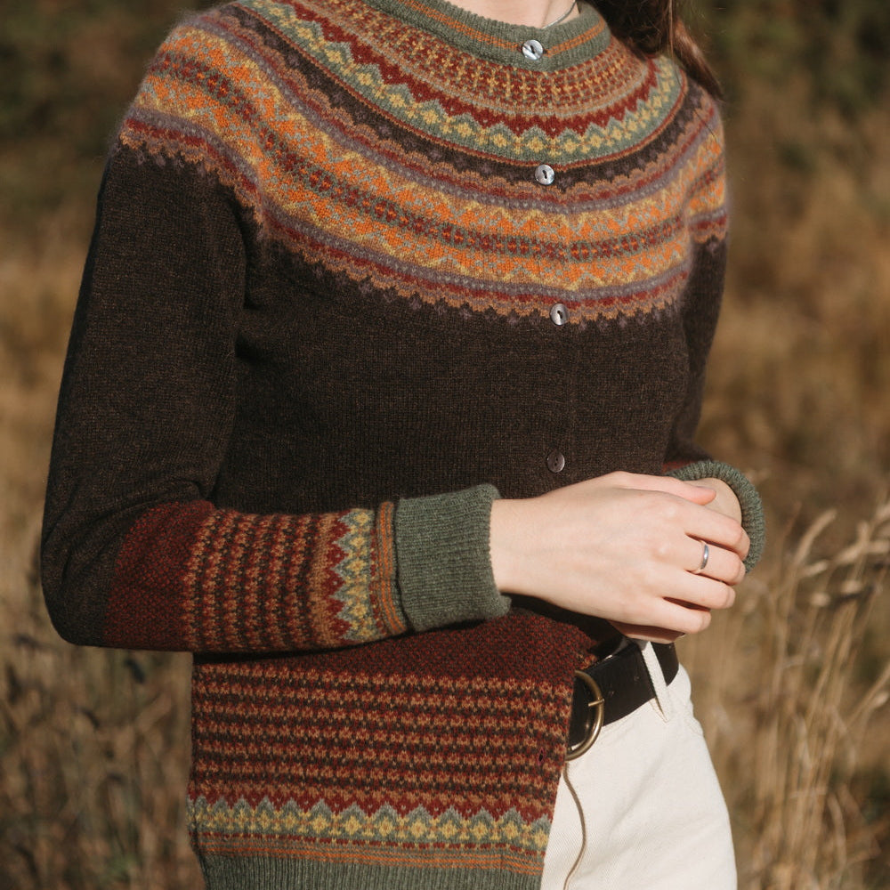 Eribe Alpine cardigan in Oakley