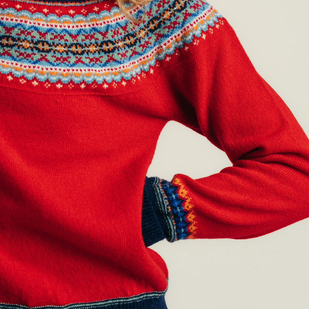 Australian Merino Wool knitted in Scotl;and.