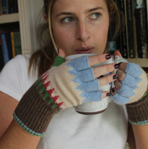 Eribe Fingerless gloves in Strathmore