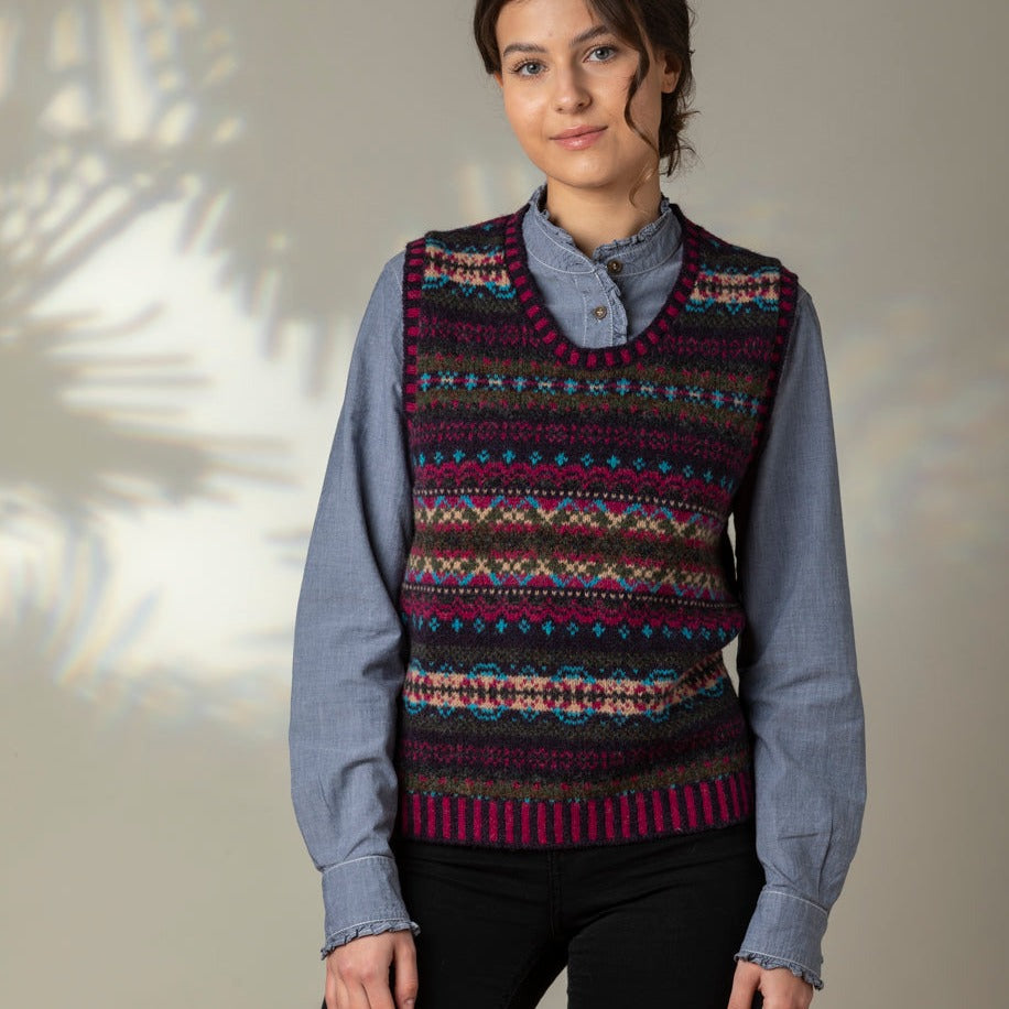 Eribe's Westray Vest in Elderberry