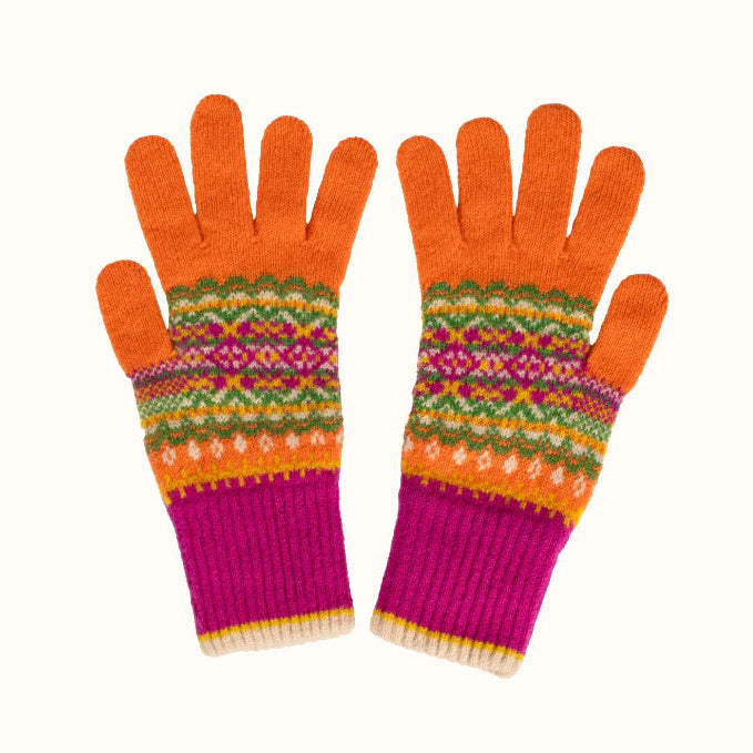 Eribe fairisle gloves