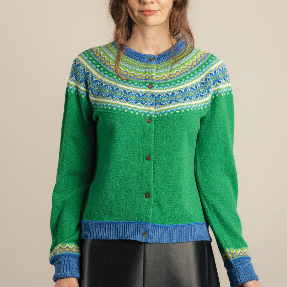 Eribe Apine short cardigan in Luscious