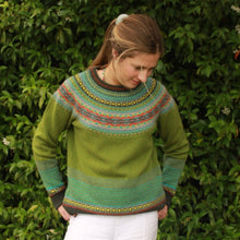 Eribe's Women's Alpine Sweater in Moss
