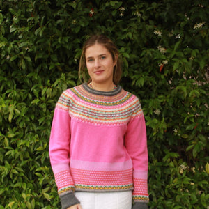 Eribe's Alpine Sweater for women in Fiesta
