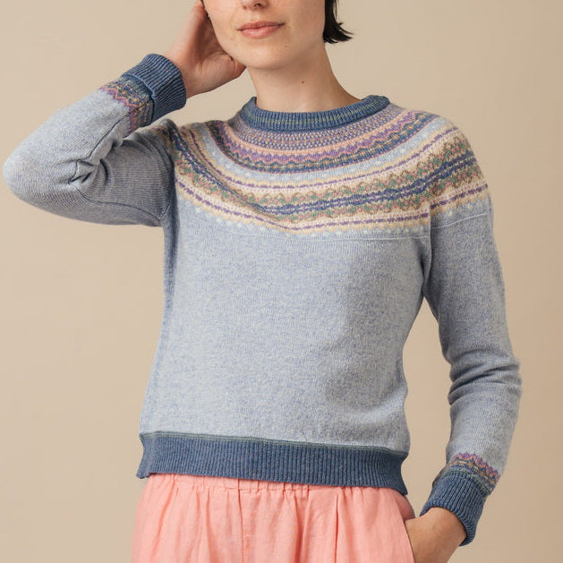Eribe Alpine Short Sweater in Dove
