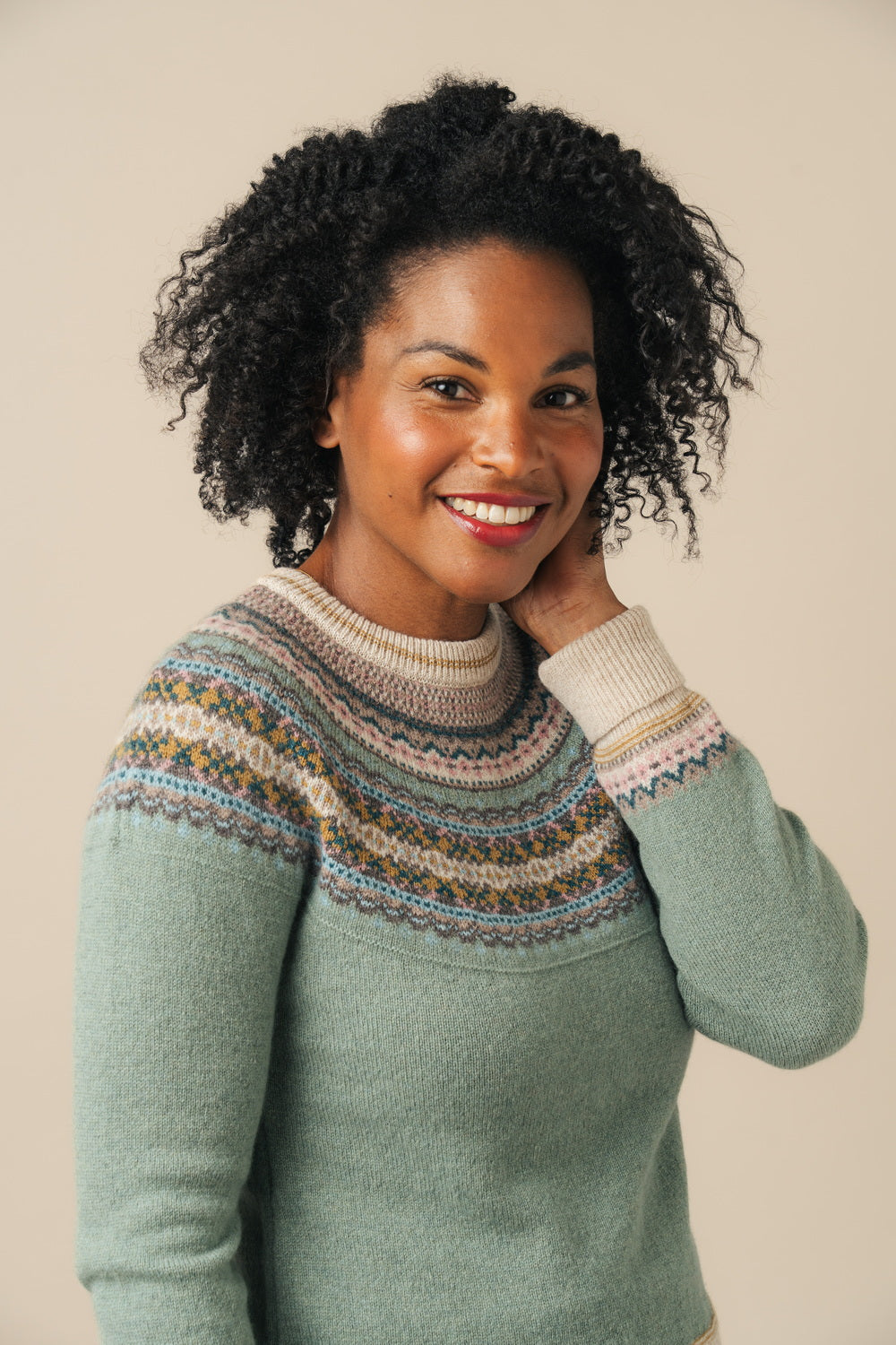 Fairisle jumper for women from Eribe