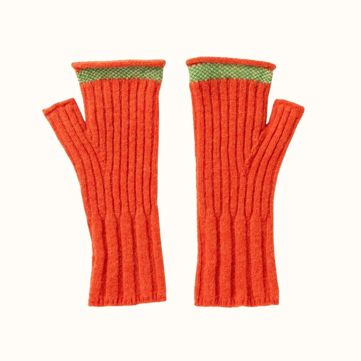 Eribe Bowden mitt waterlilly Merino wool