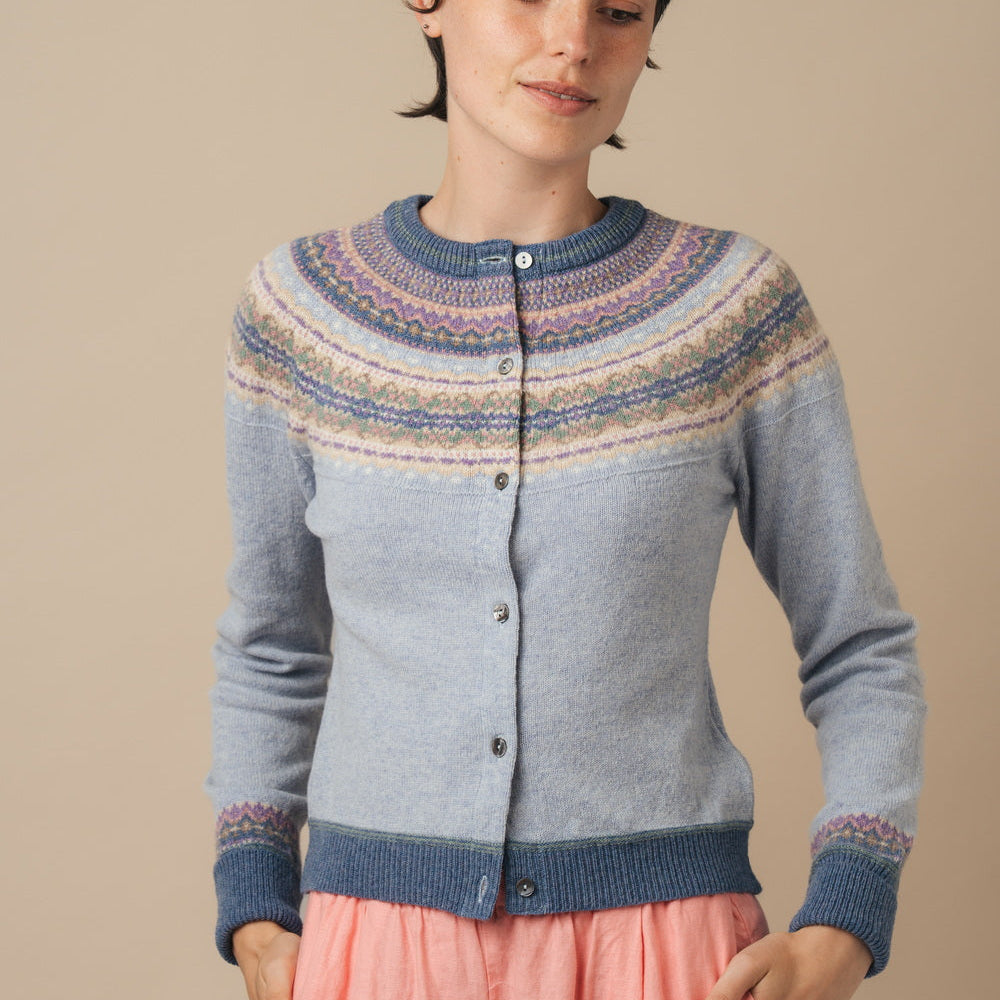 Eribe Alpine Cardigan in Dove