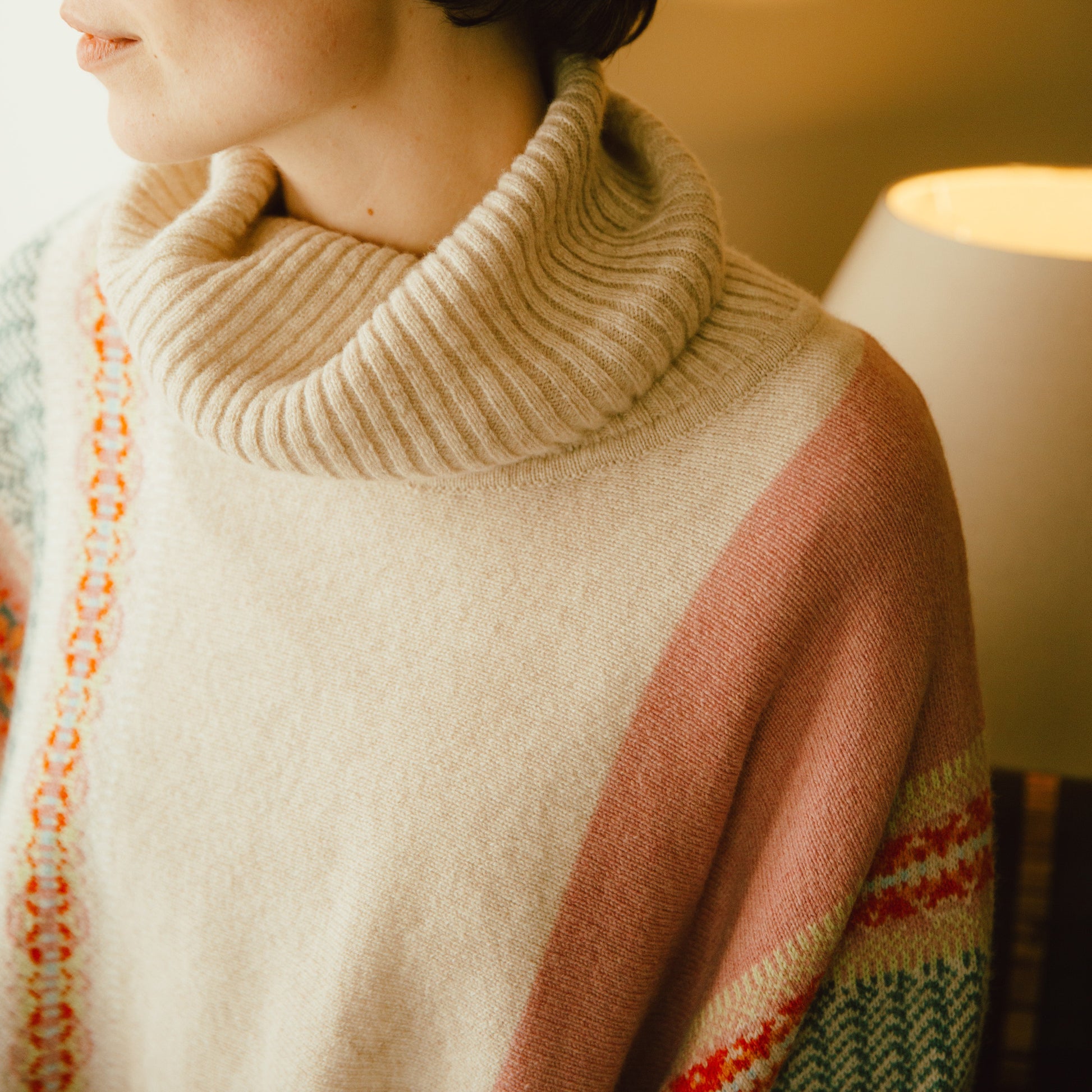 Eribe Montrose Cowl Sweater in Honey