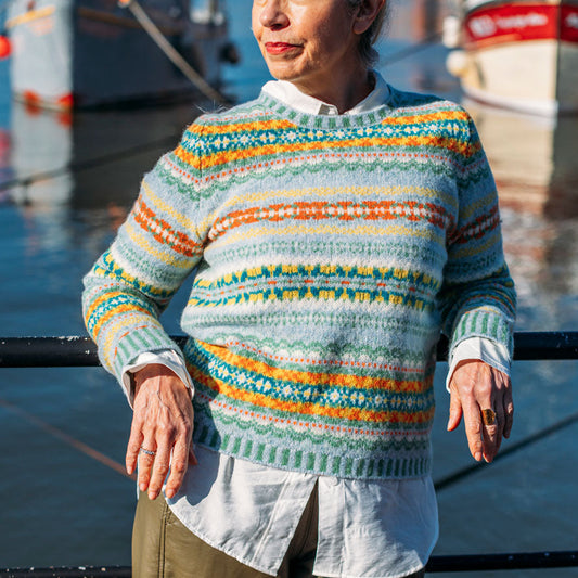 Eribe Westray Sweater in Torridon Fairisle