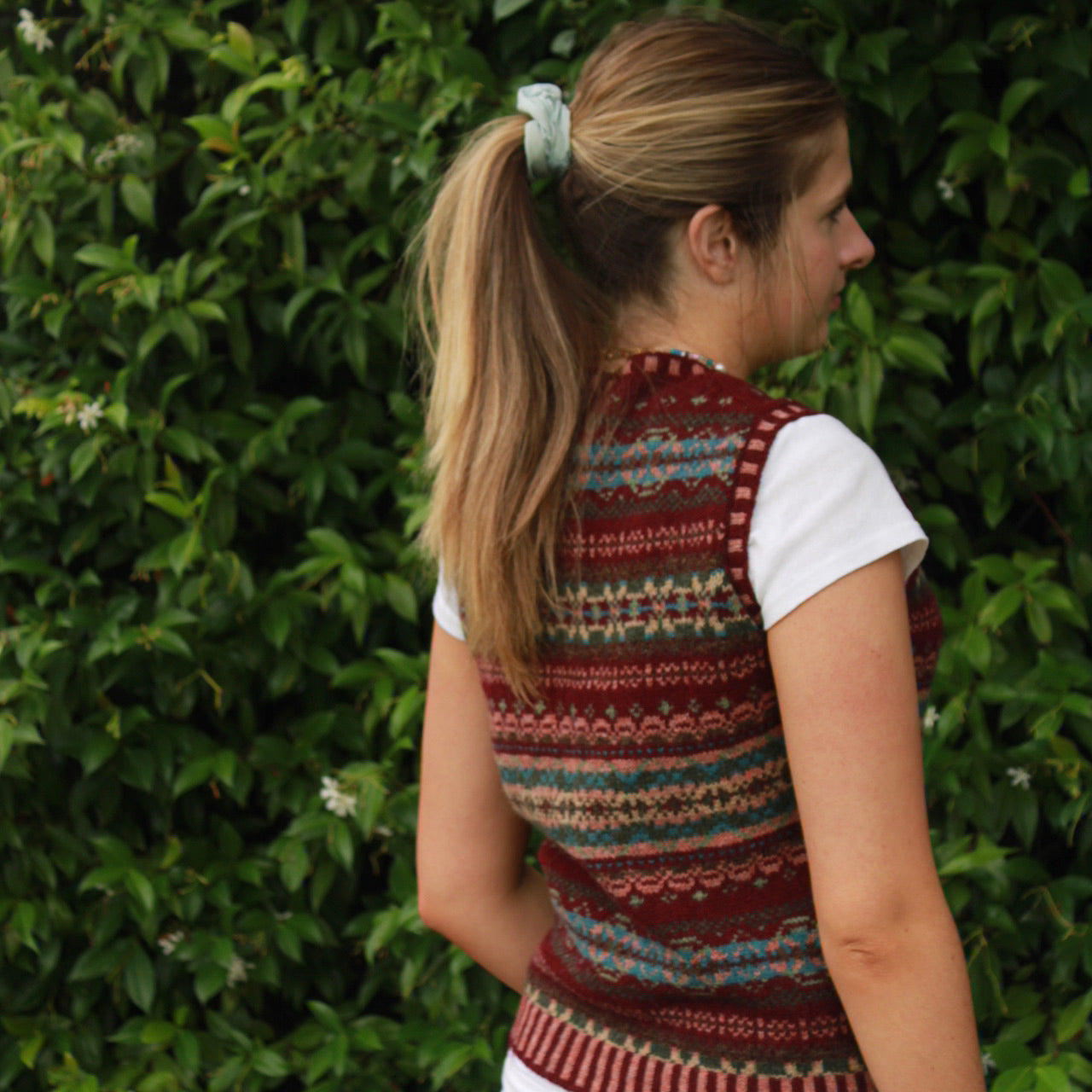 A fairisle sweater vest from Eribe