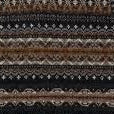 Close up of fairisle pattern on women jumper