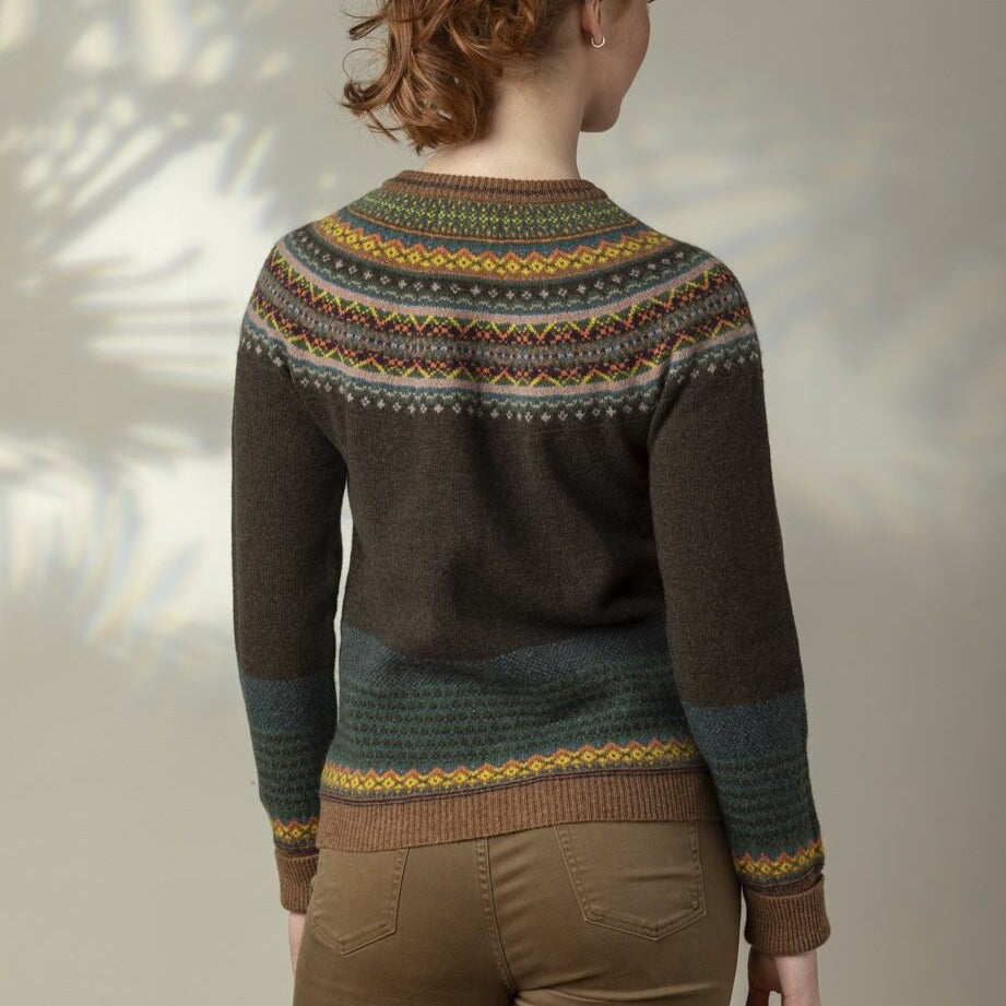 Eribe Alpine cardigan in Highland.