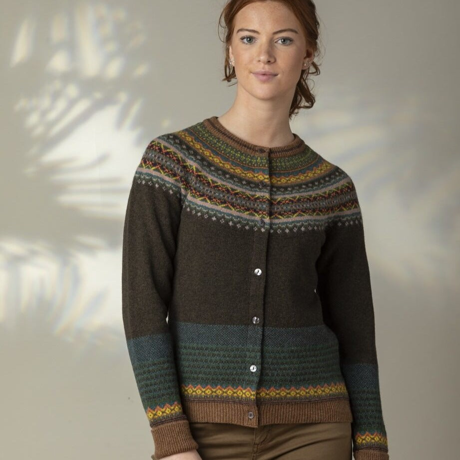 Eribe Fair Isle Knitwear - Alpine cardigan Highland.