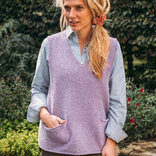 Eribe corry vest in merino wool