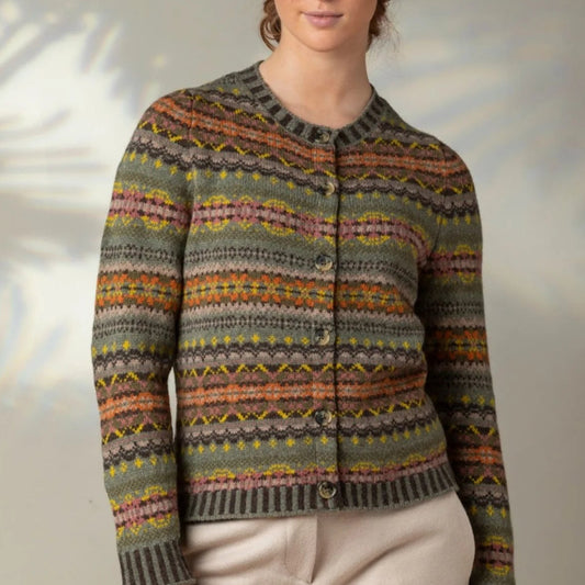 Eribe Kinross cardigan in Agate