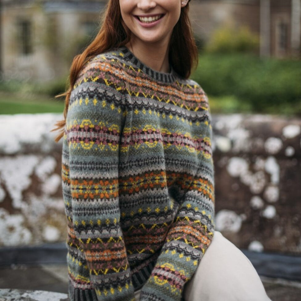 Eribe Scottish Knitwear, Kinross Agate.