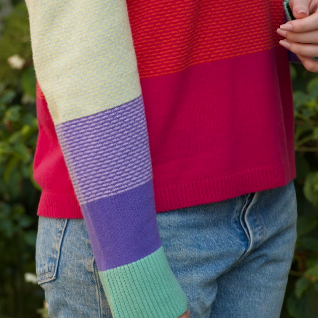 Merino wool scottish knitwear.