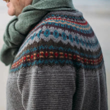 Eribe Stoneybrek Acorn - fairisle men's jumper.  Quality Scottish Knitwear