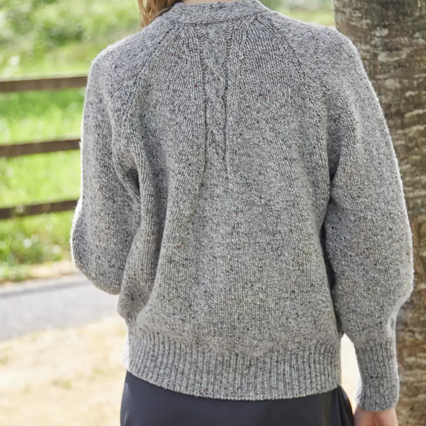 Quality merino wool cardigan for women. Timeless knitwear.